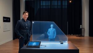 pepper's ghost hologram