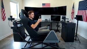 sim racing cockpit