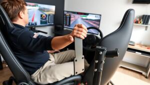 sim racing handbrake